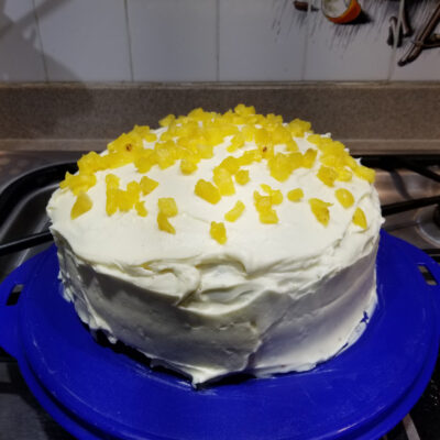carrot and pineapple cake