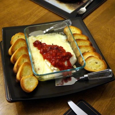 Baked Brie and Chutney