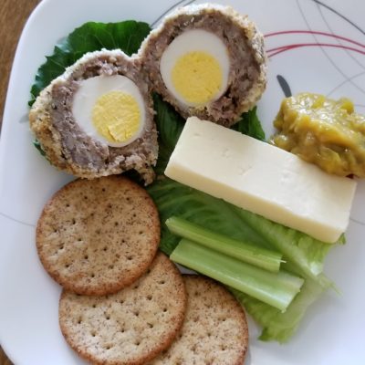 scotch egg - oven baked