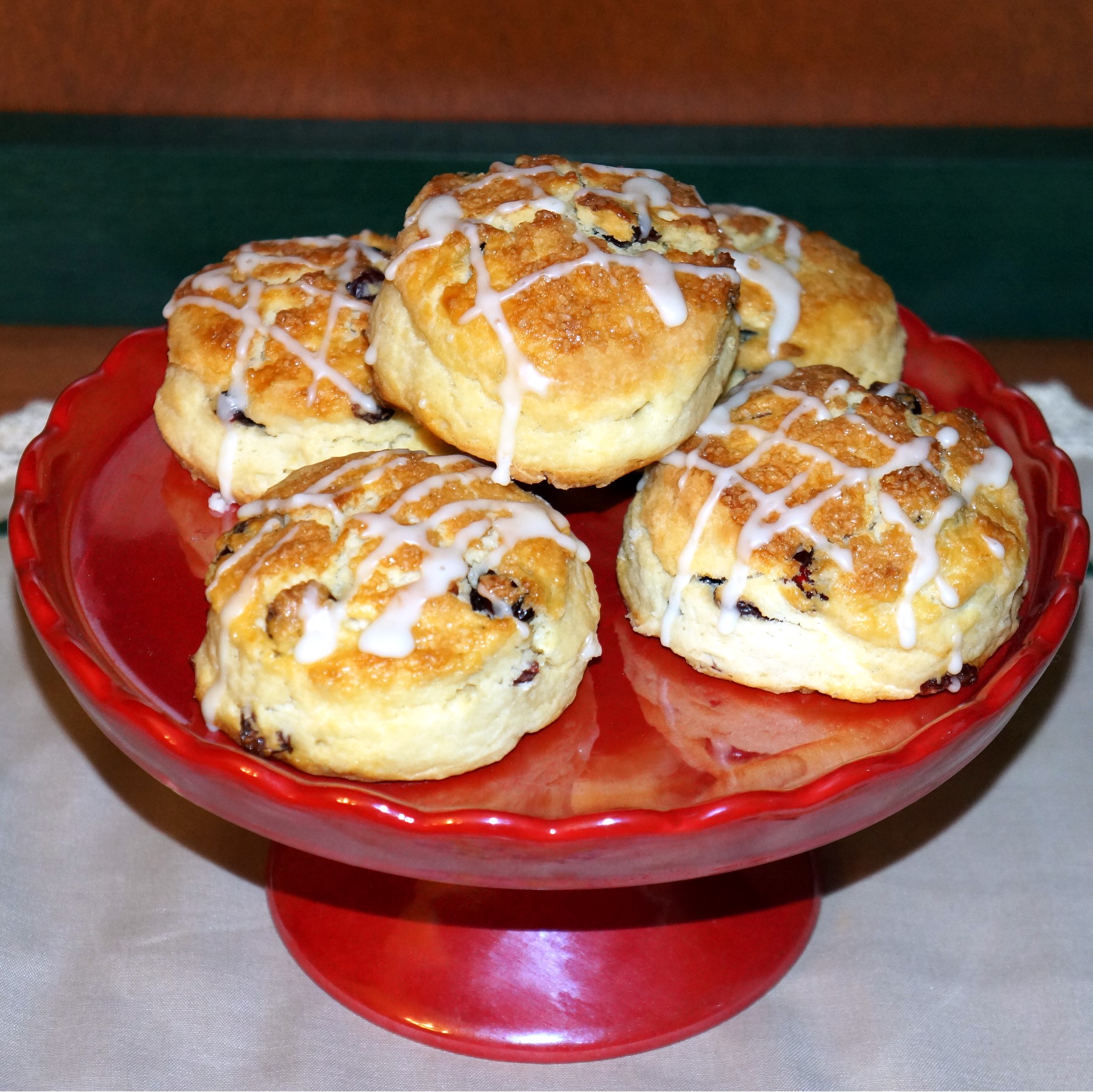 cranberry orange scones