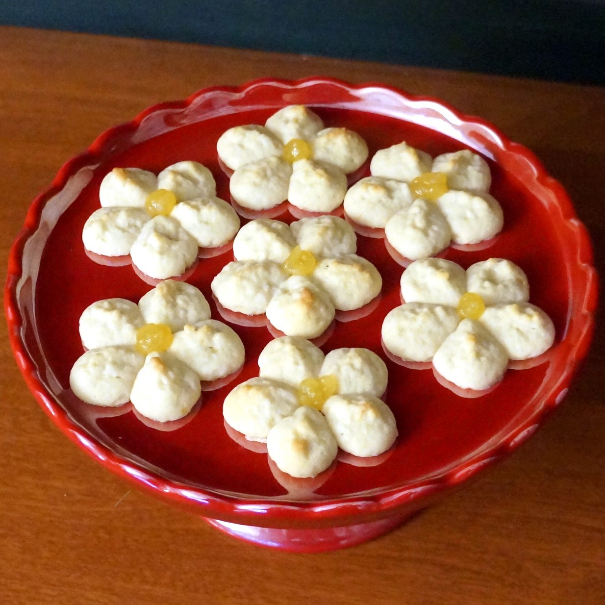 lemon spritz cookies