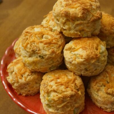 Cheese Walnut and Celery Scones