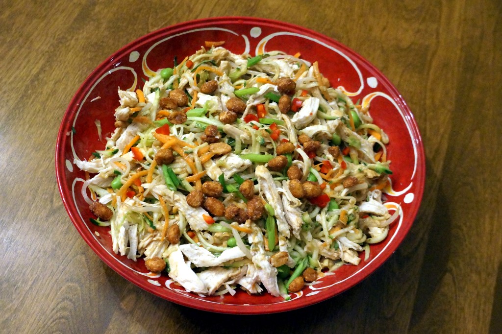 Bang Bang Chicken with Vegetable Noodles