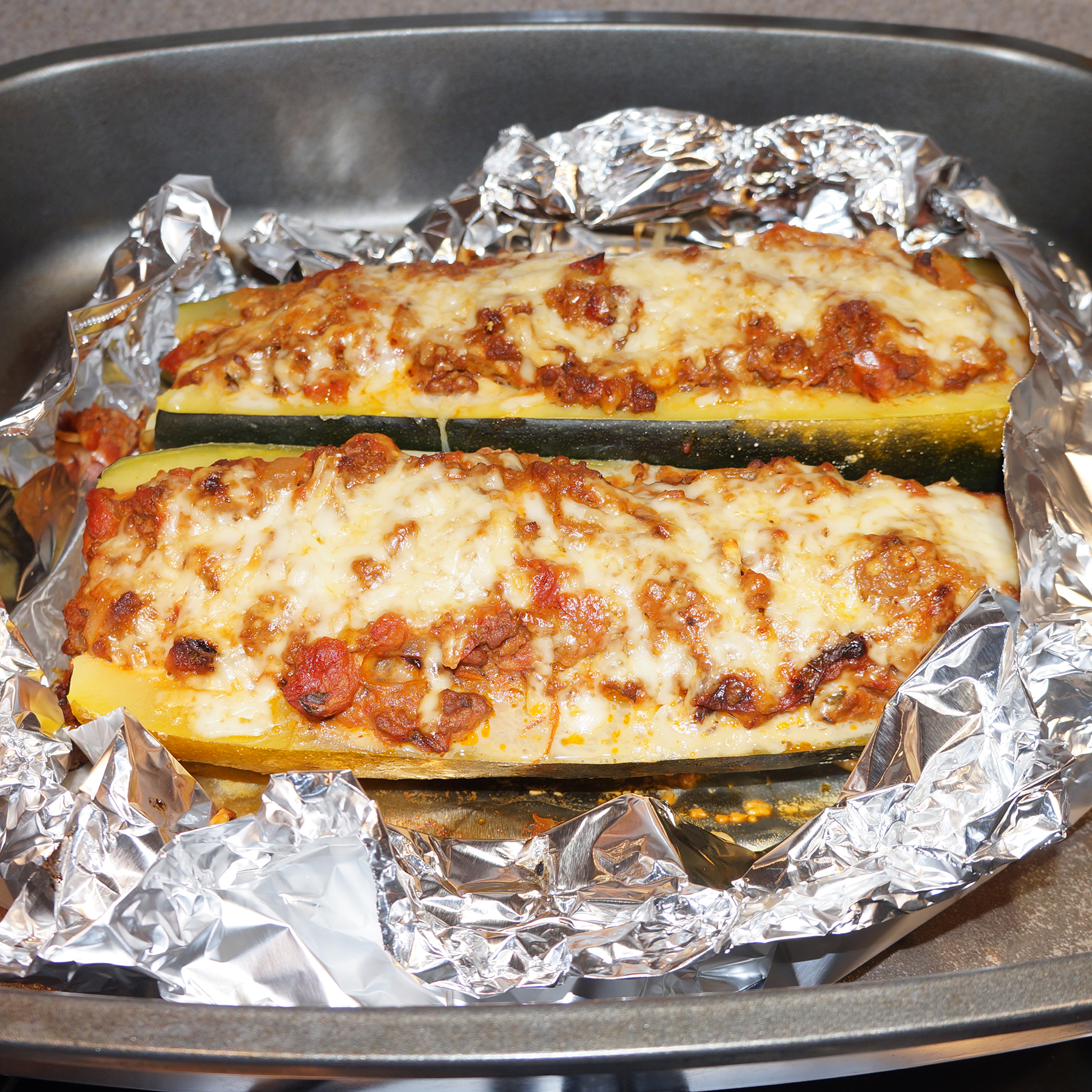 Stuffed marrow