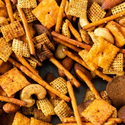 Hot and Spict Chex Mix