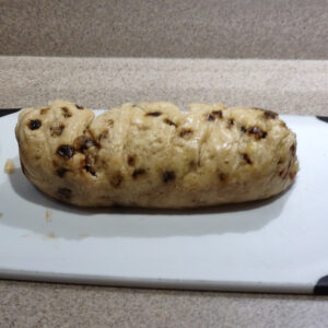 Spotted dick pudding