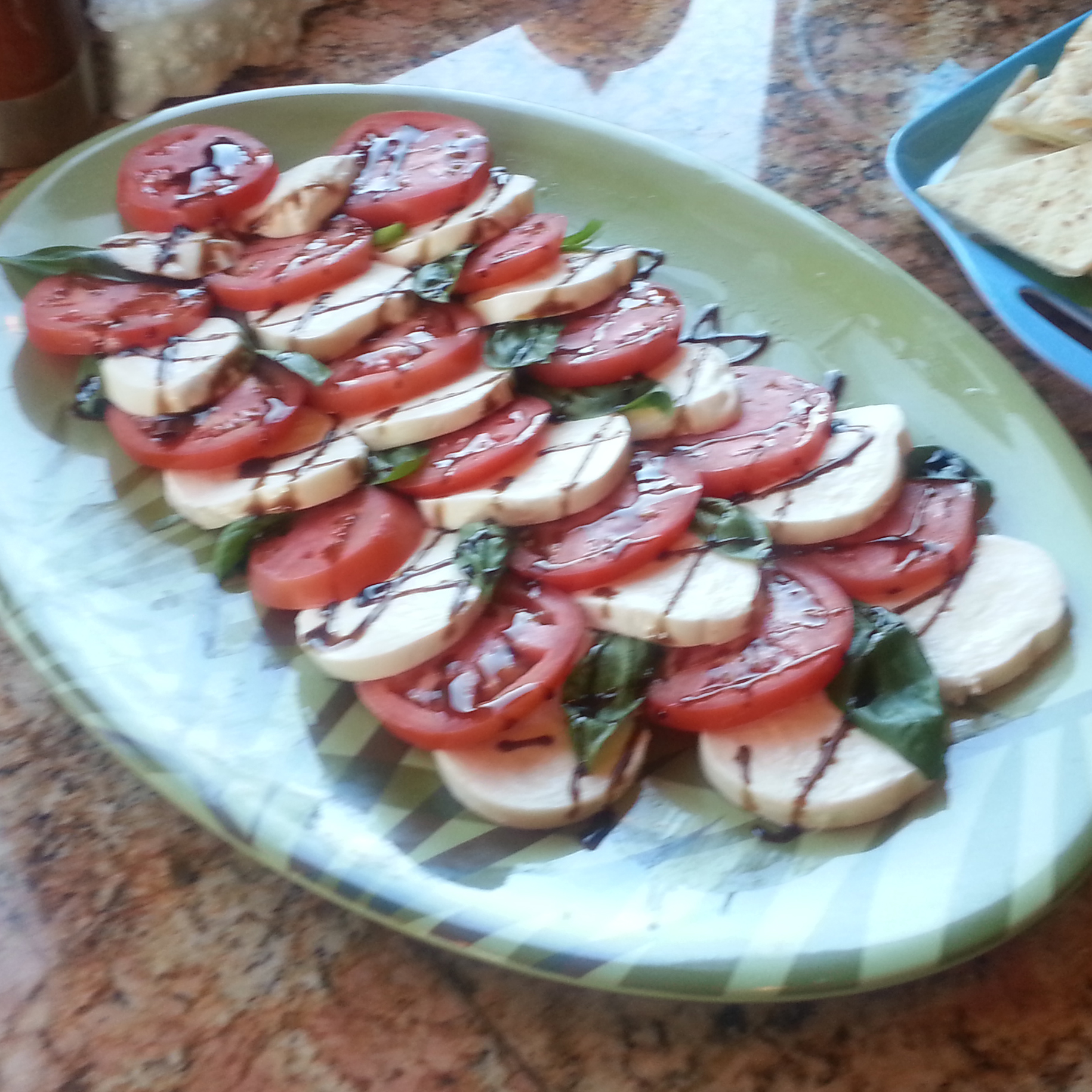 Caprese salad platter