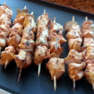 greek chicken kabob