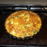 Crustless quiche