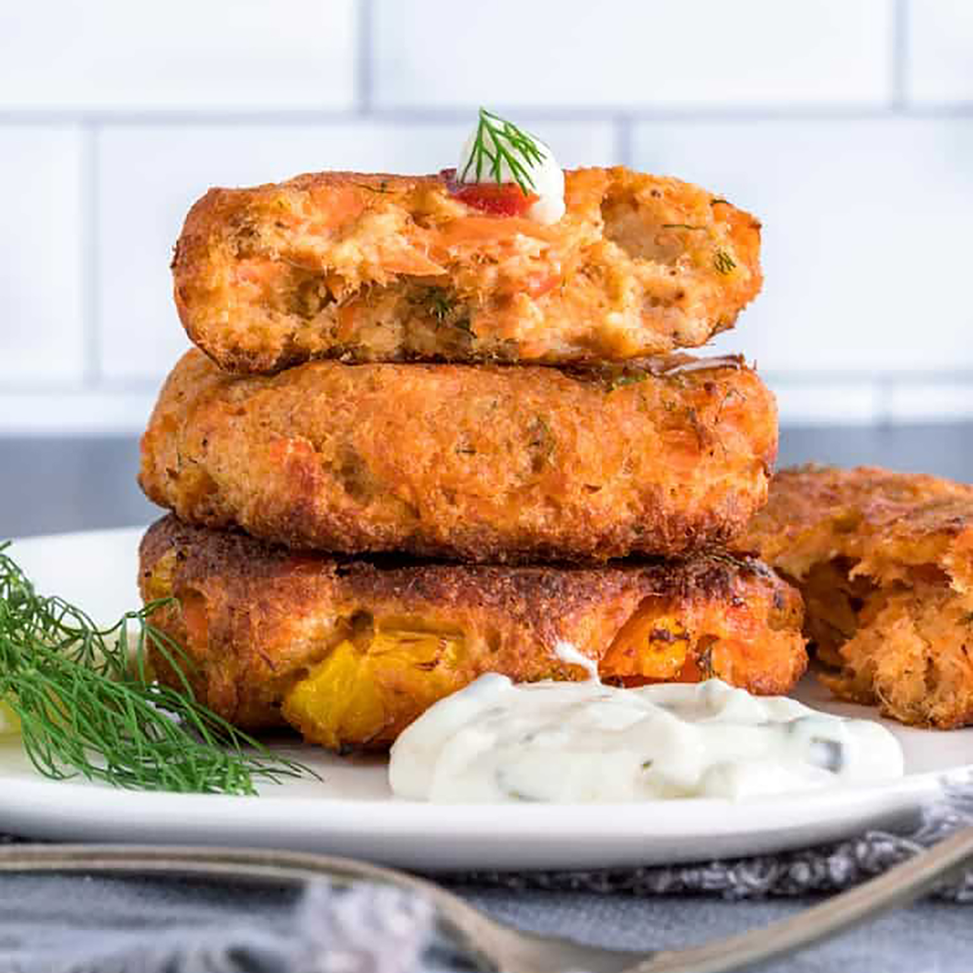 Baked Salmon cakes