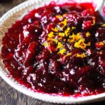 cranberry sauce