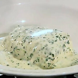 Cod with parsley sauce