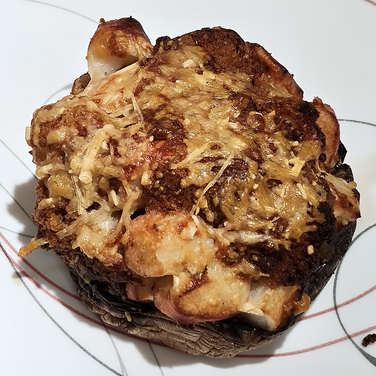 Crab Stuffed Portobello Mushrooms