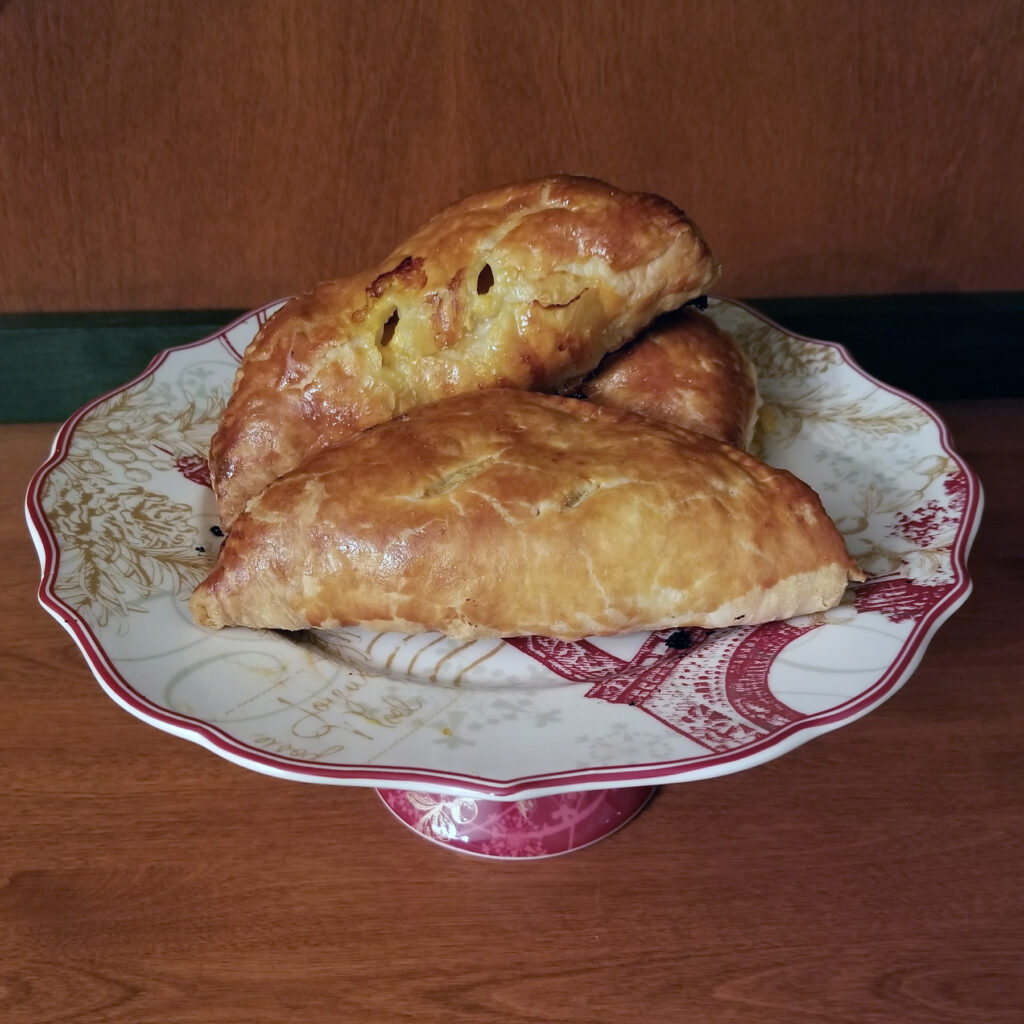 ham cheese mushroom turnover