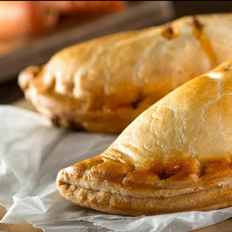 Corned beef and potato pasty