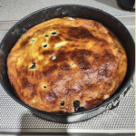 Lemon and blueberry lemonopita