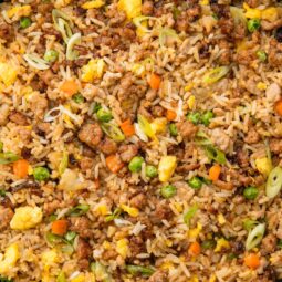 Pork fried rice
