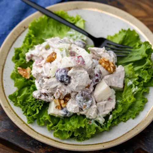 Chicken Waldorf salad